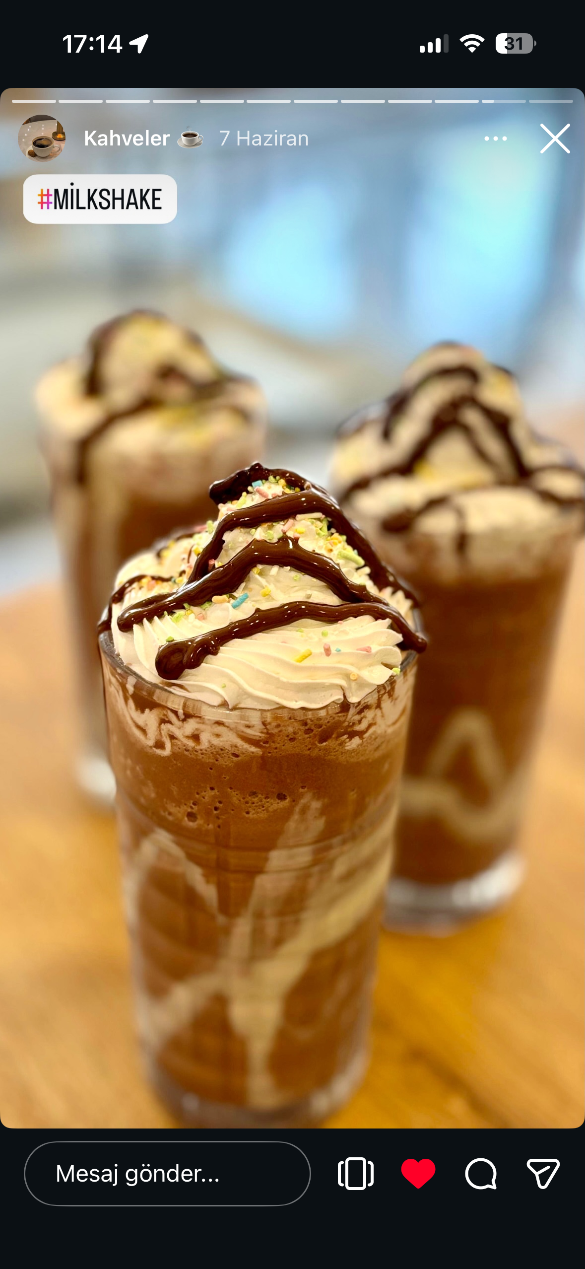 Çikolatalı Milkshake